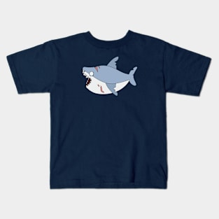 Zombie Shark Cartoon // Funny Halloween Zombie Kids T-Shirt